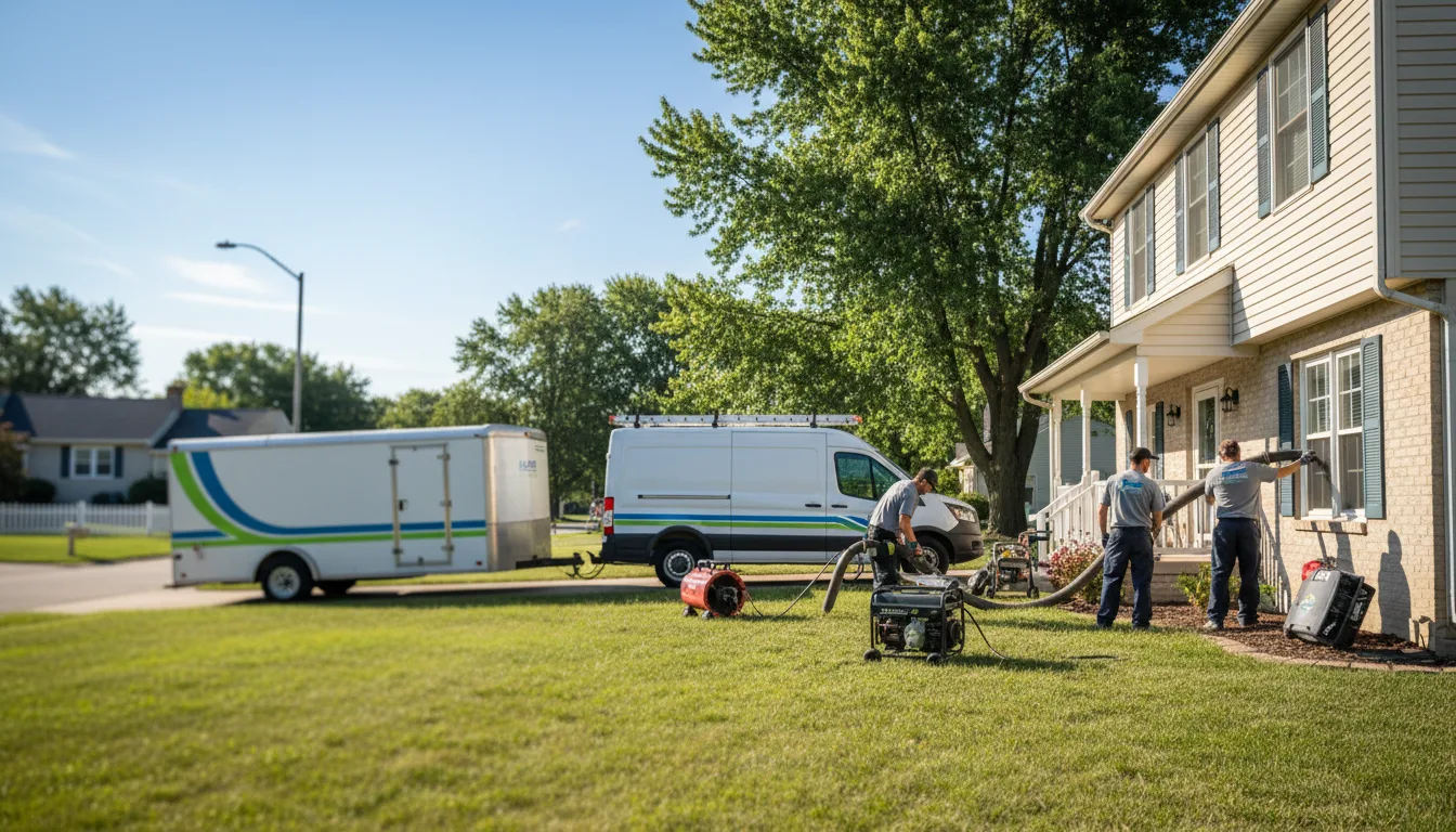 Flooded Basement Restoration And Cleanup With Repair in Wahoo, NE near me